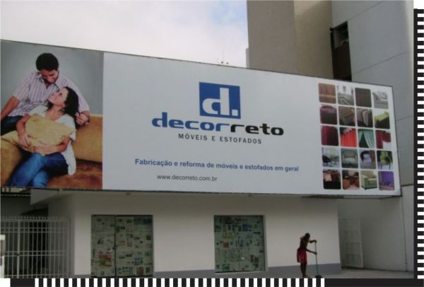 Painel em Aro e Lona